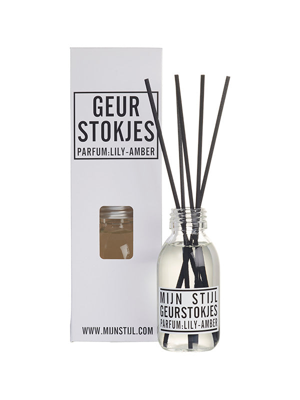 Geurstokjes Amber-lily