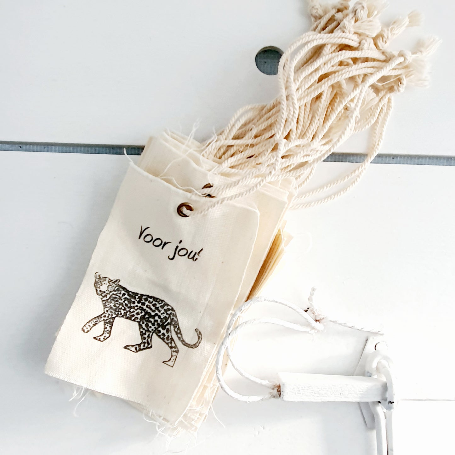 Label panter - 2 stuks