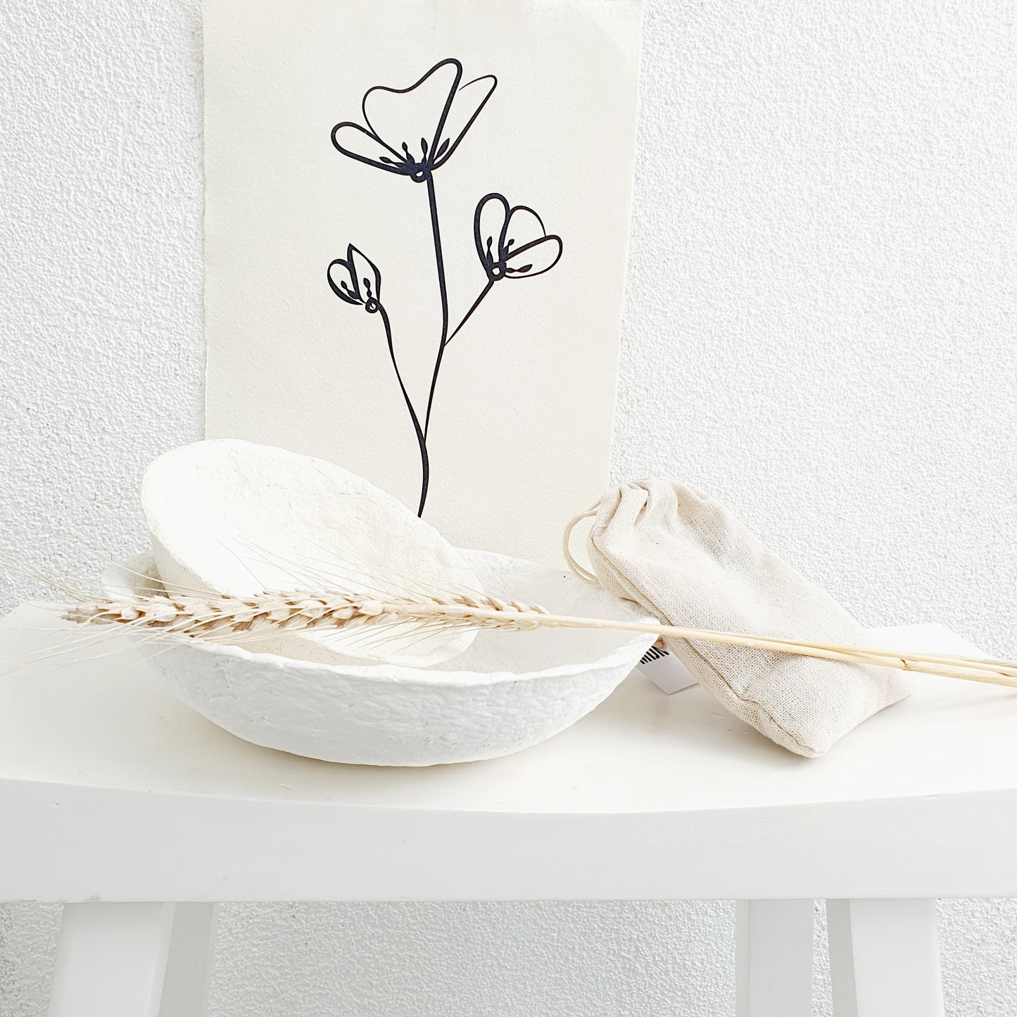 Papiermache kom Lot