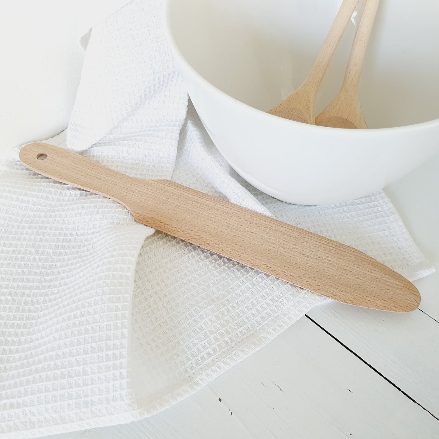 Wooden crepe spatula