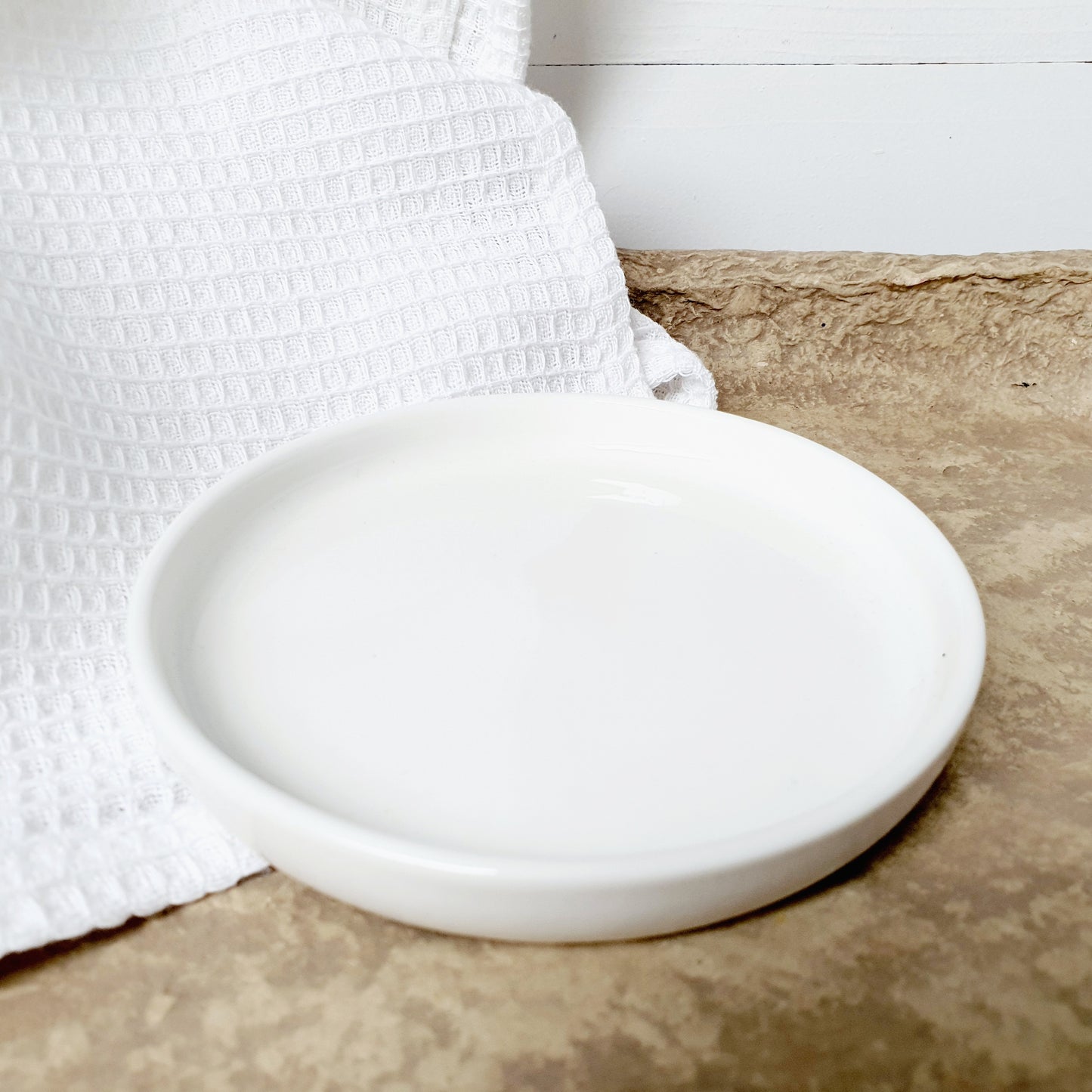Tapas bowl porcelain white