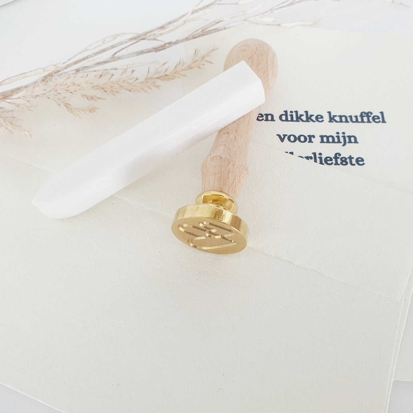 Wax zegel stempel set