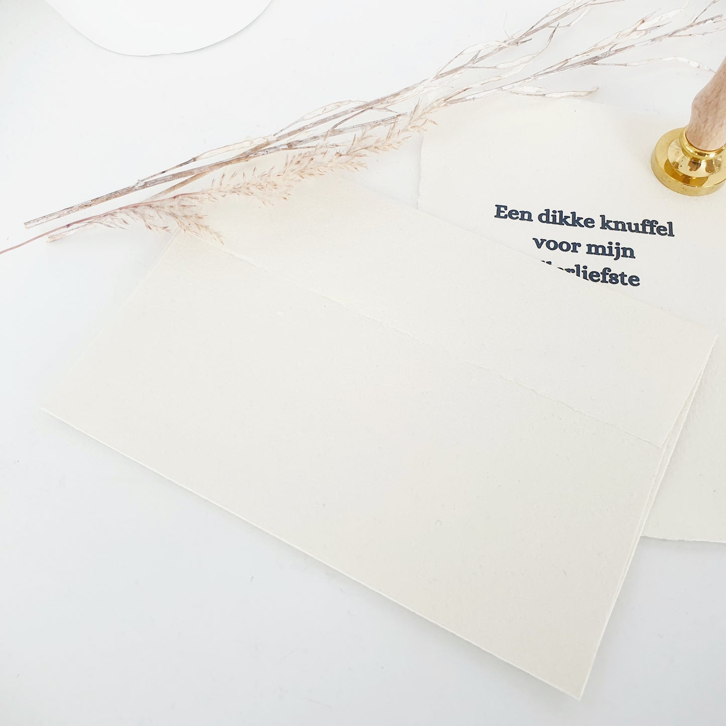 Envelop handgeschept papier