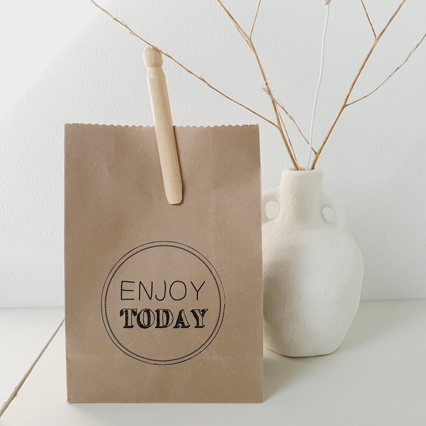 Geschenktüte genießen Sie heute