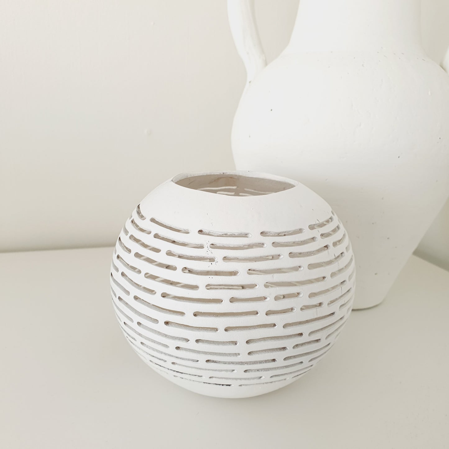 Tea light holder coconut S