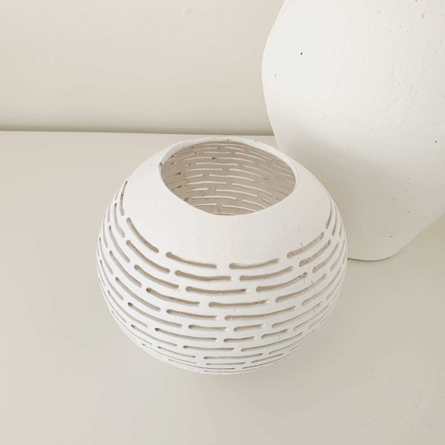 Tea light holder coconut S