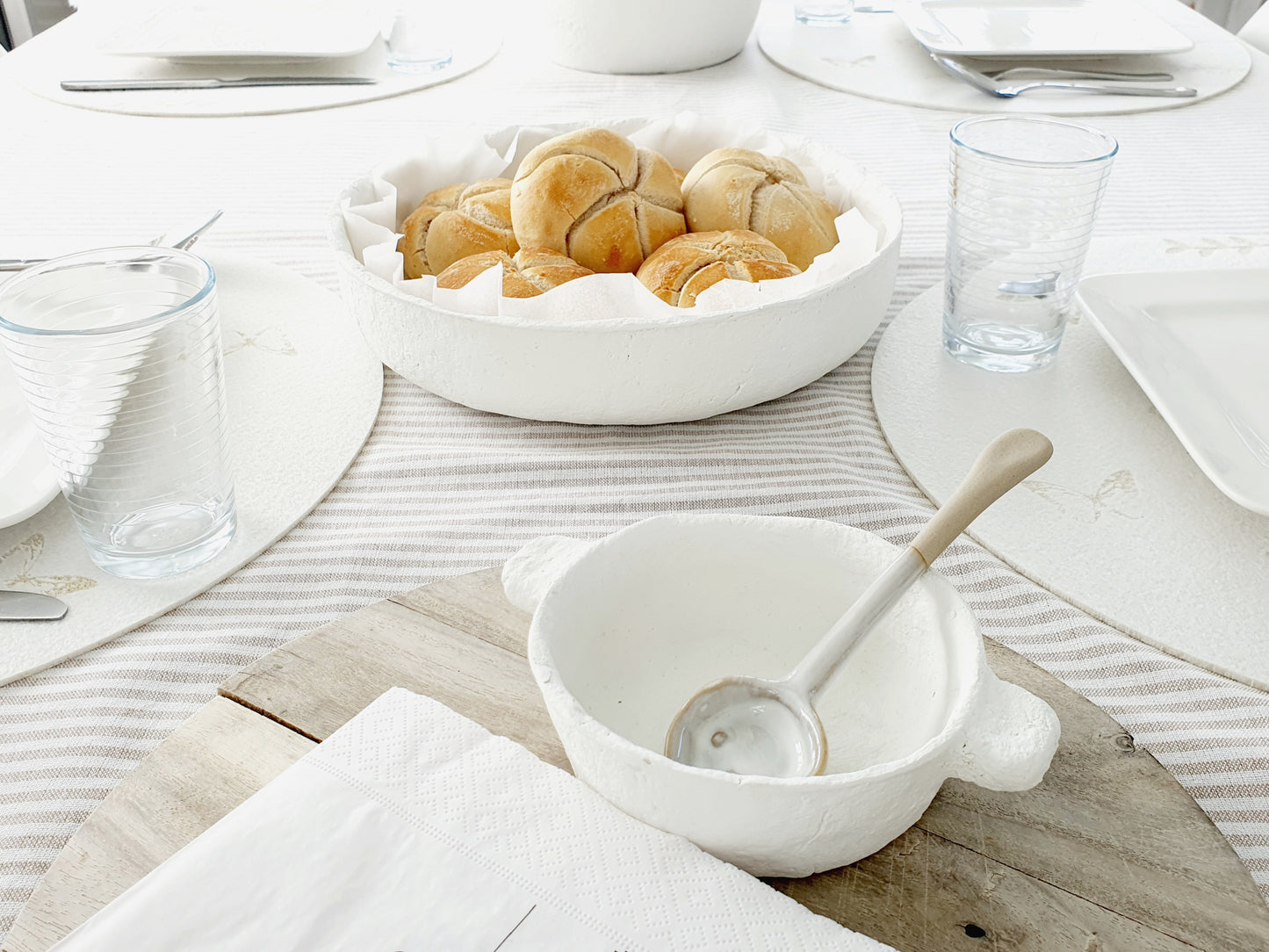 Papiermache schaal Luna