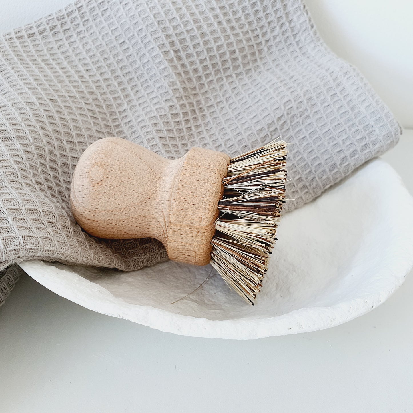 Dishwashing brush knob natural