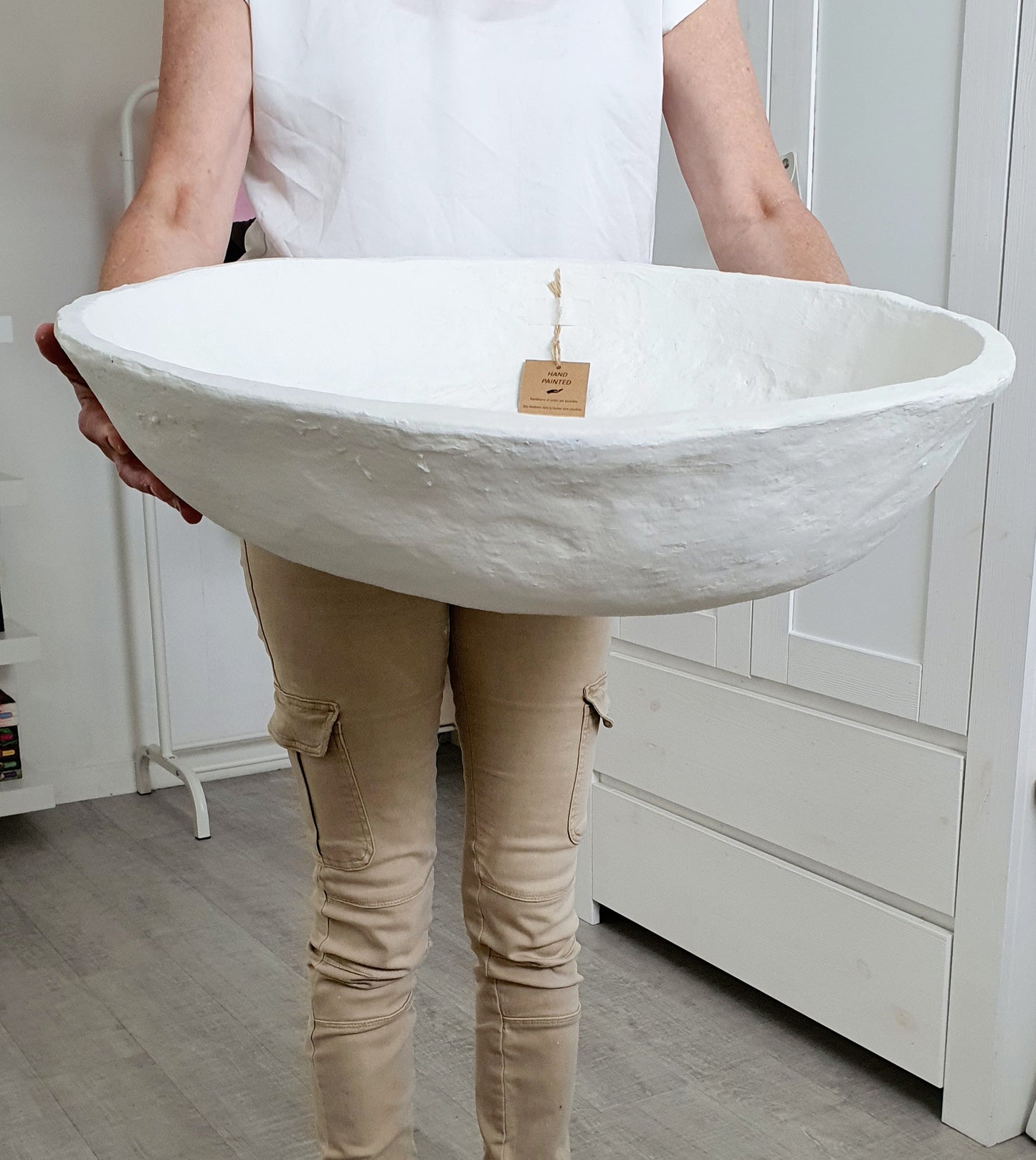 XXL papier-maché schaal