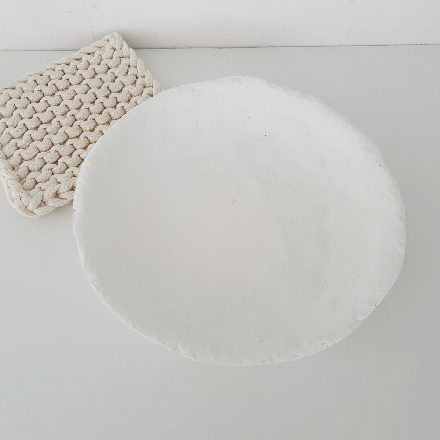 Paper mache bowl Joy