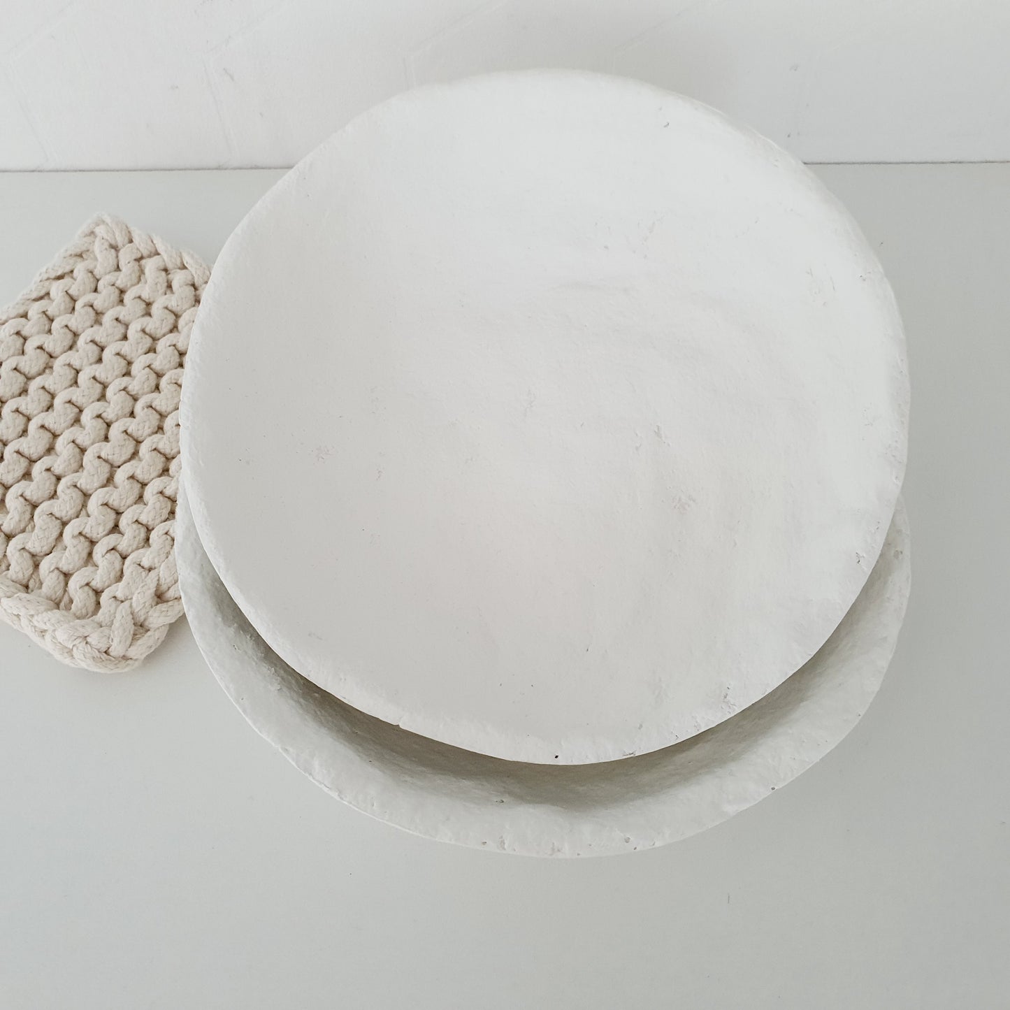 Paper mache bowl Joy