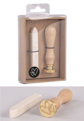 Wax zegel stempel set