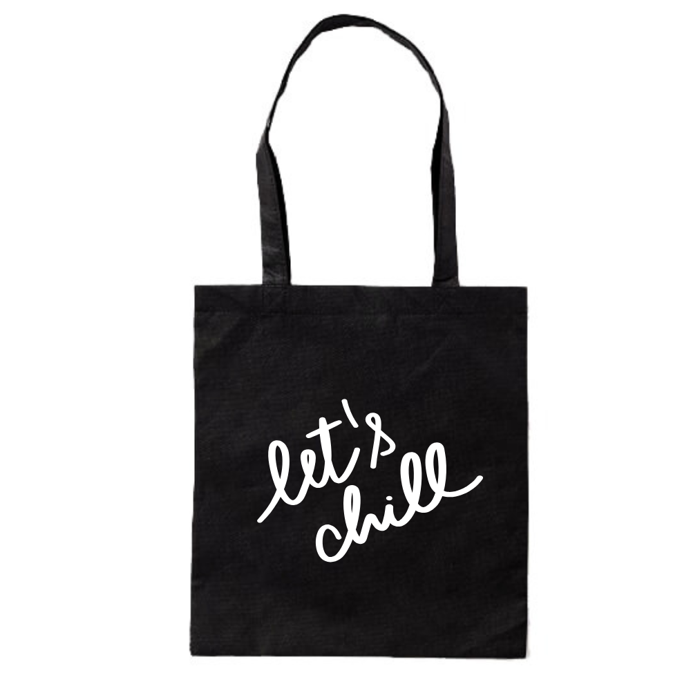 Katoenen tas lets chill