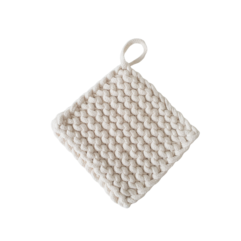 Gestrickter Untersetzer