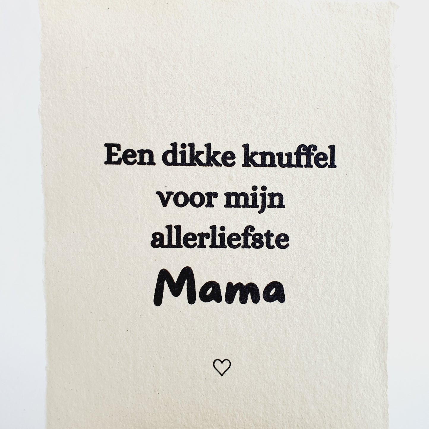 Kaart A6 | de allerliefste mama