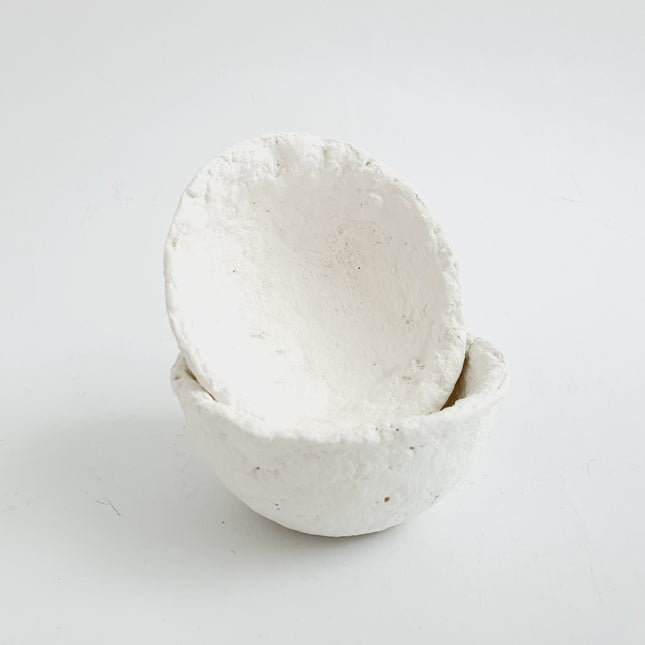 Papiermache schaaltjes set van 2