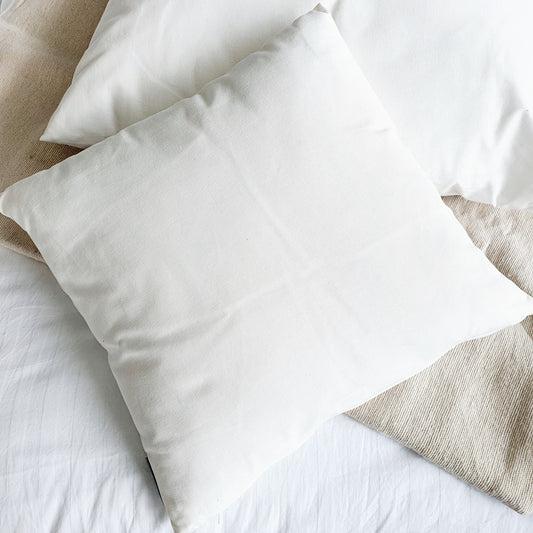 Cushion white square