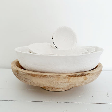 Papiermache schaal Luna