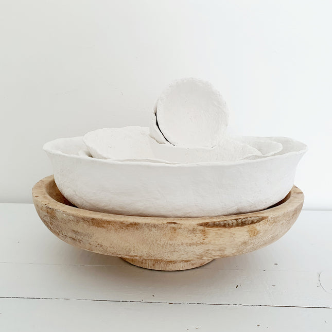 Papiermache schaal Luna