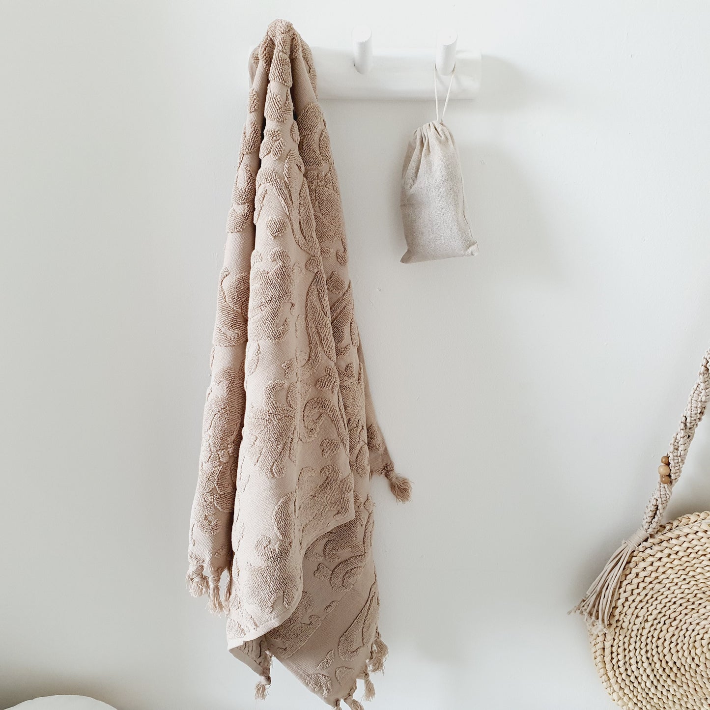 Hammam towel lichtbruin