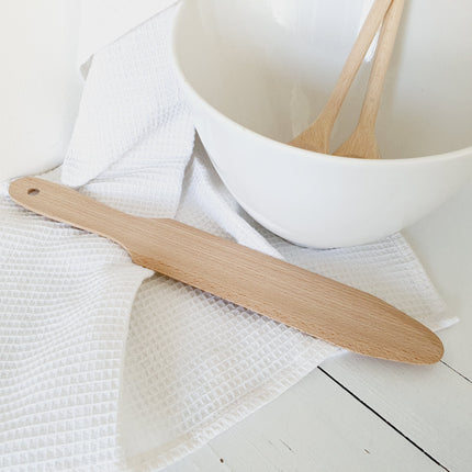 Houten crêpe spatel