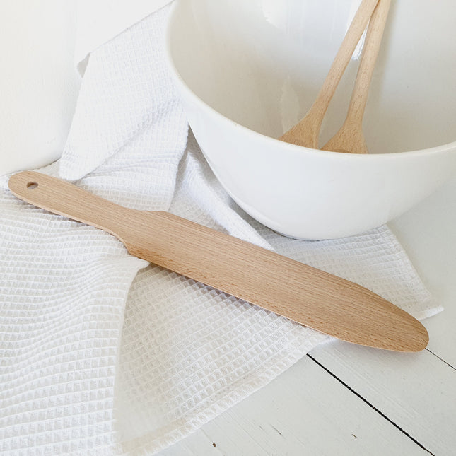 Houten crêpe spatel