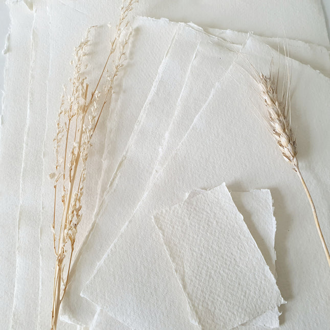 Handgeschept papier denneboom