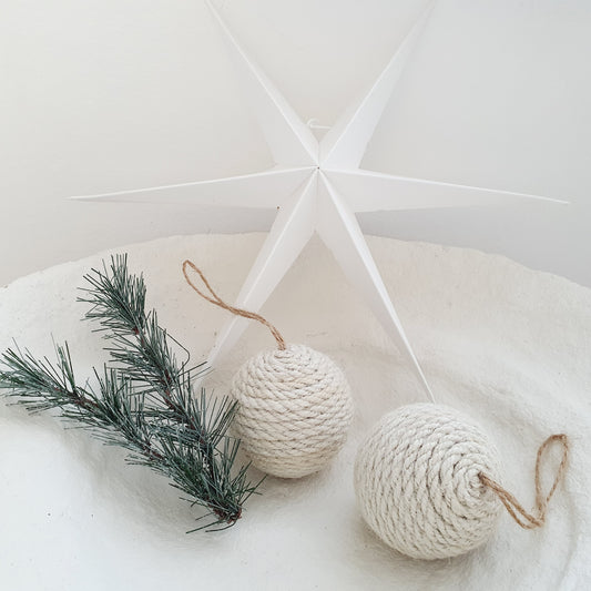 Christmas ball rope set of 2