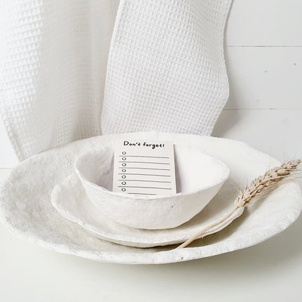 Papiermache schaal Joy