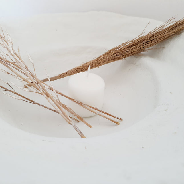 Papiermachee schaal Jadie