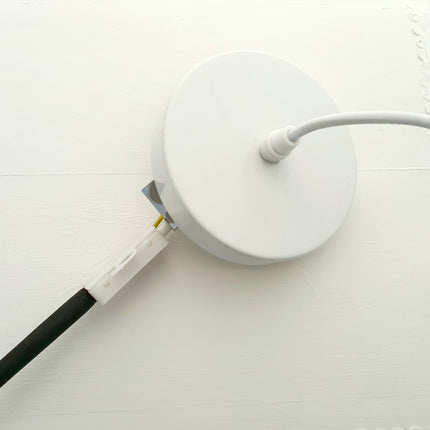 Ceiling lamp wooden beads