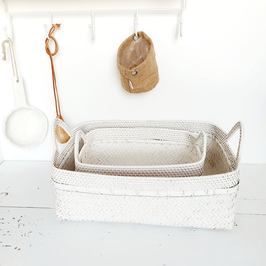 Rattan basket small