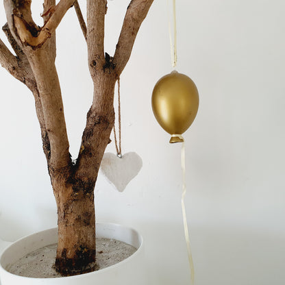 Ballonhanger klein goud