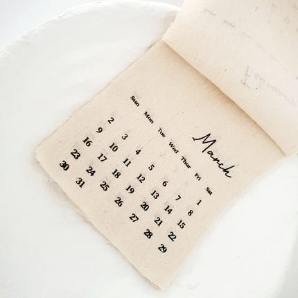 Stoffen kalender 2026