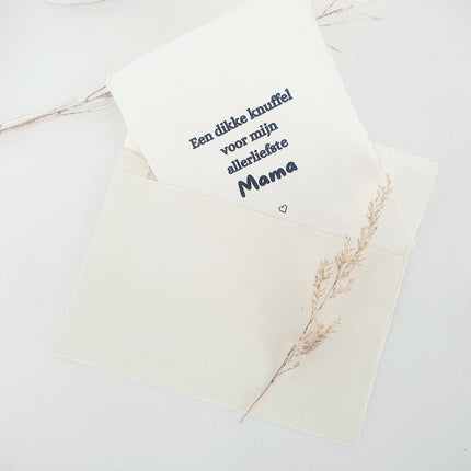 Envelop handgeschept papier