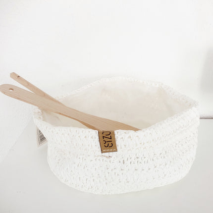 Sizo paperbag wit 20x10