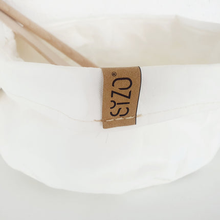 Sizo paperbag wit 25x10