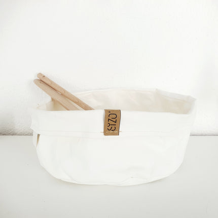 Sizo paperbag wit 25x10