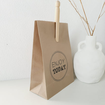 Geschenktüte genießen Sie heute