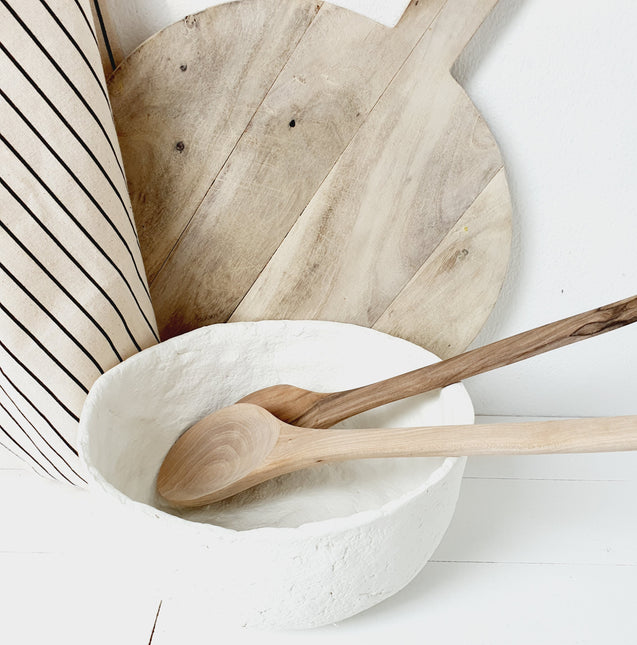 Walnoten houten lepel