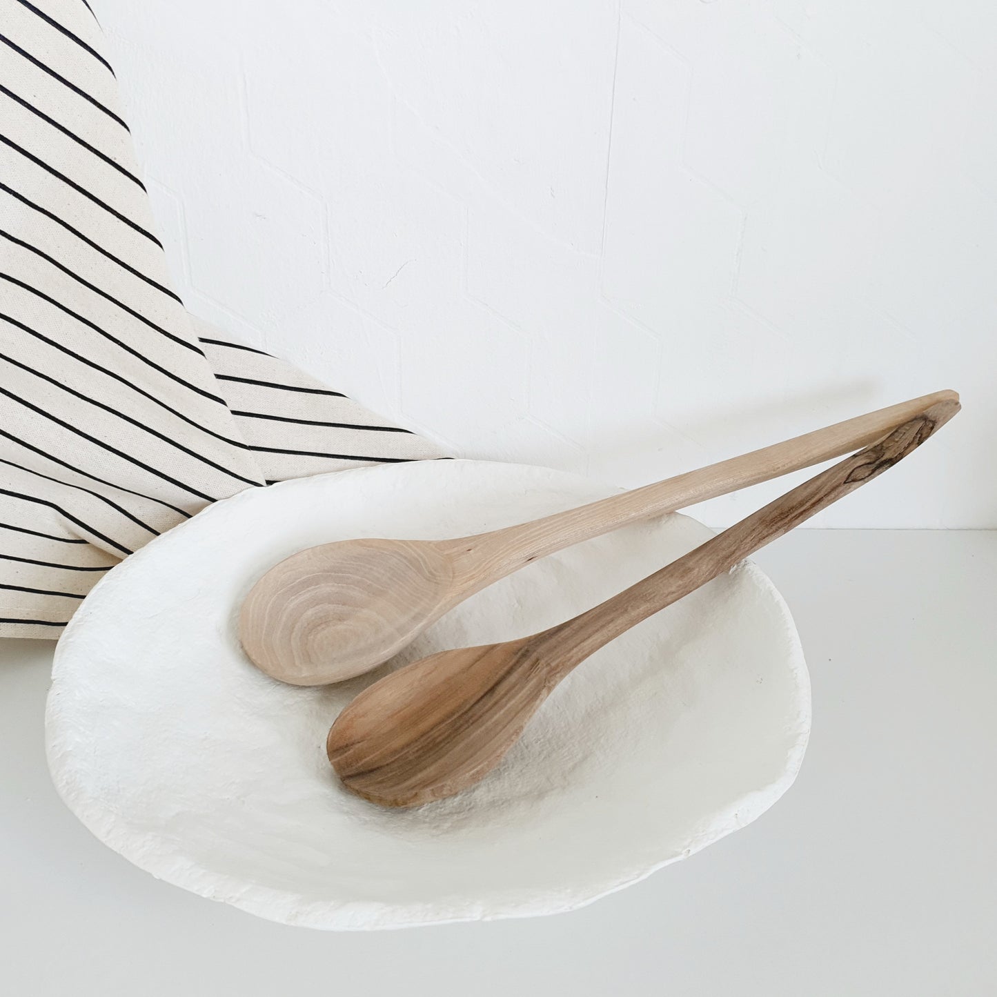 Walnut wooden ladle