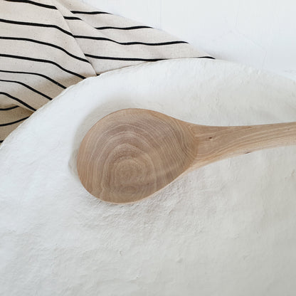 Walnut wooden ladle