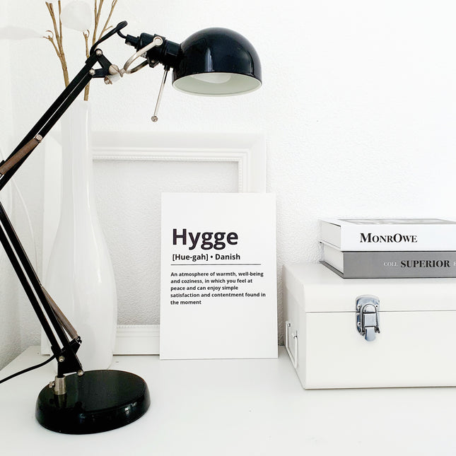 Forex-Posterplatte A4 - Hygge