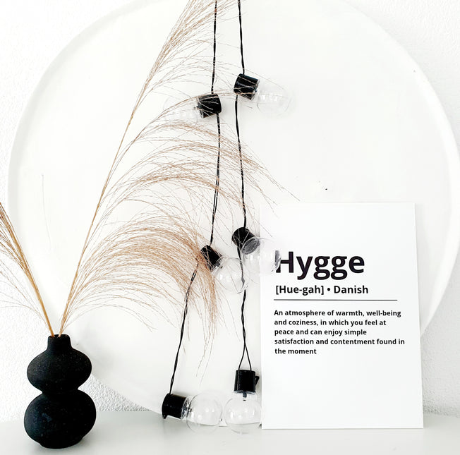Forex-Posterplatte A4 - Hygge