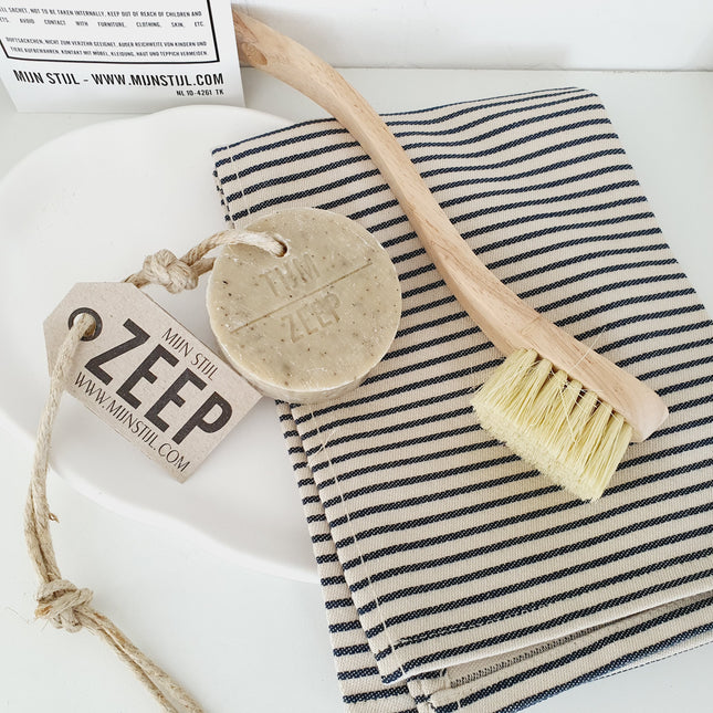 Afwas/glazen borstel hout