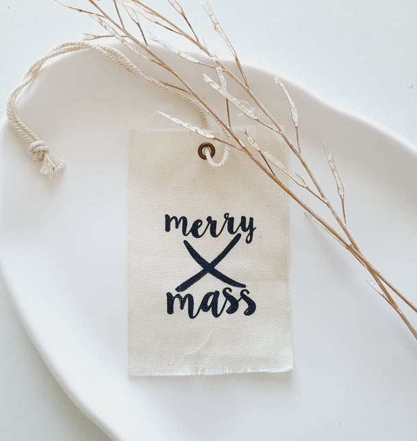 Label x-mas - 2 stuks