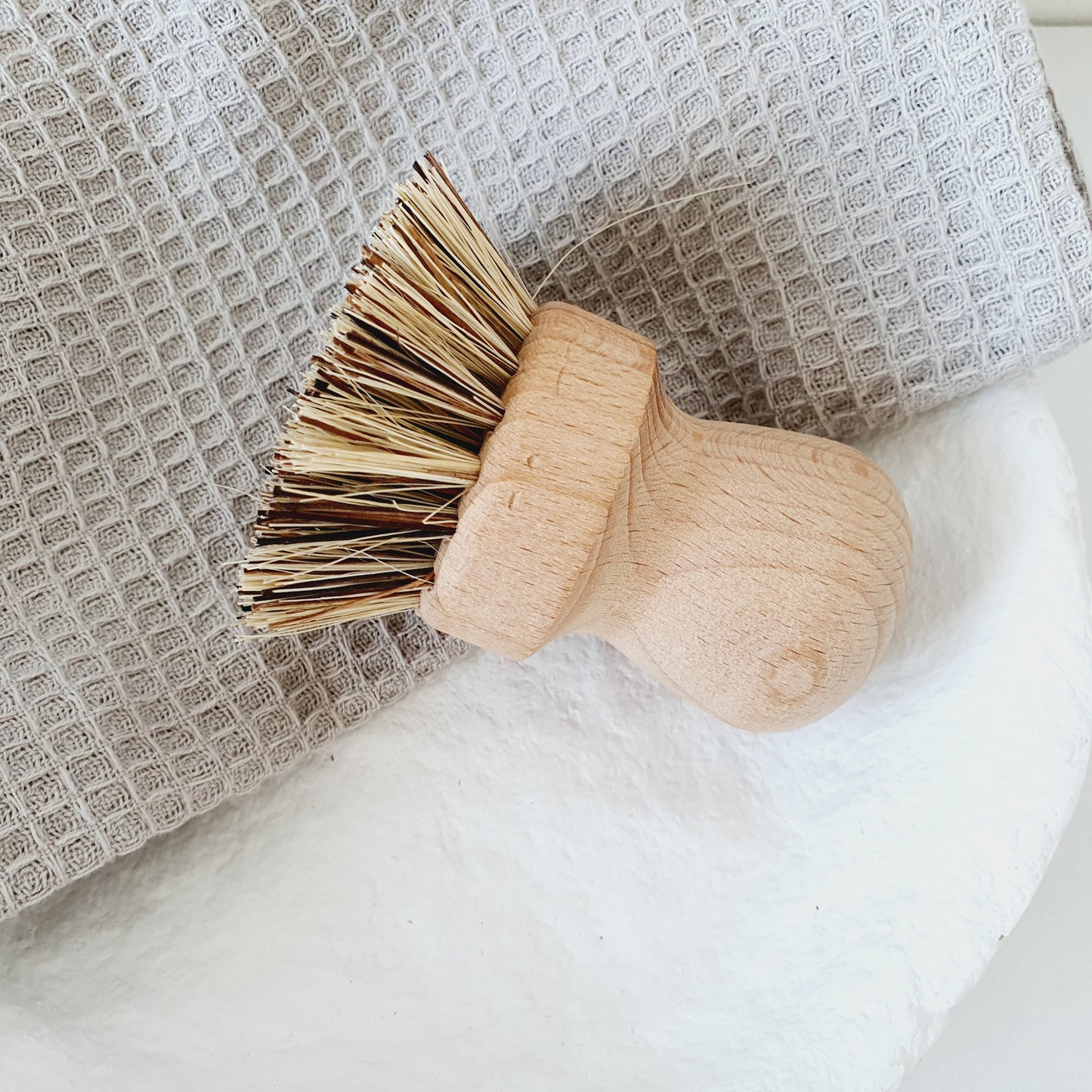Afwasborstel knop natural