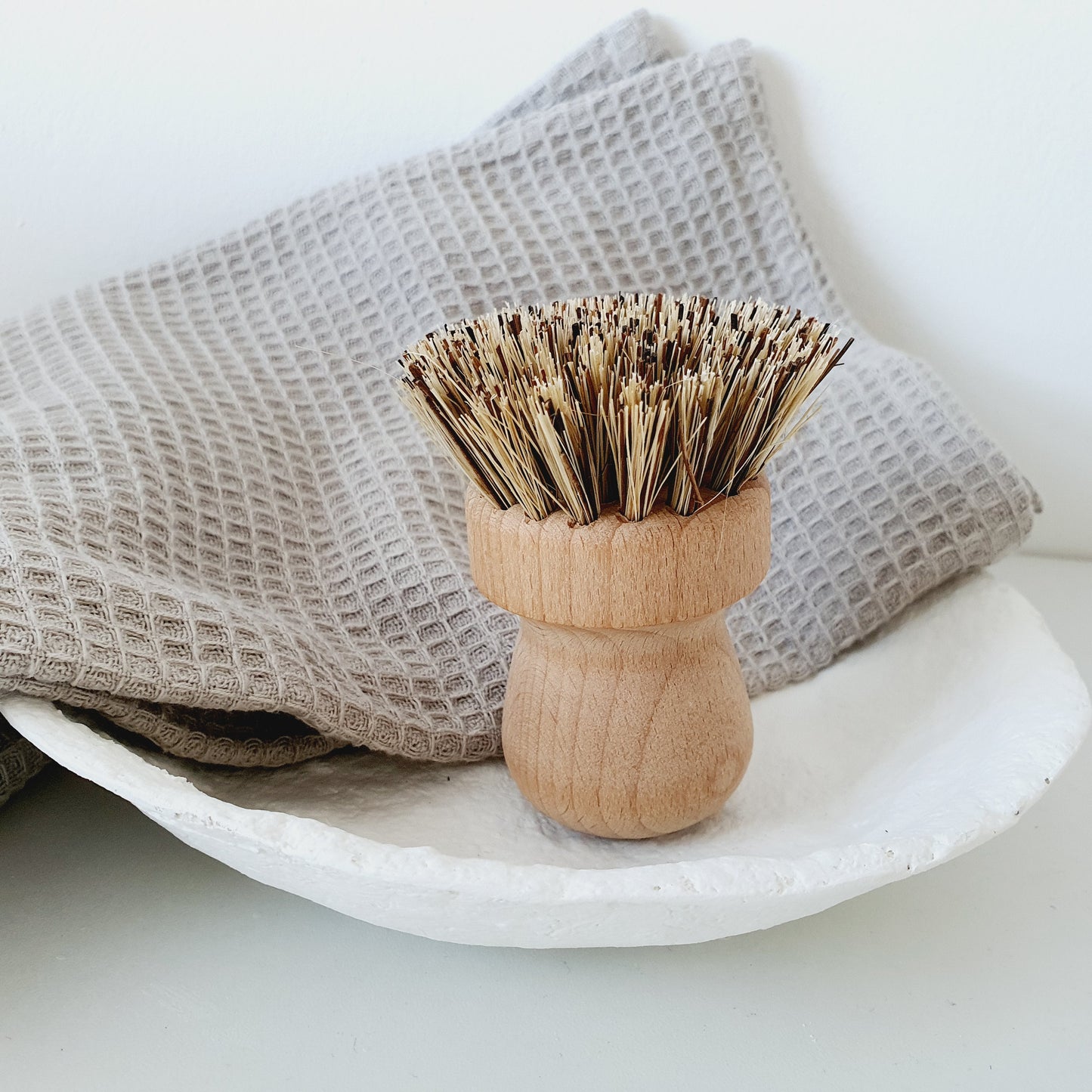 Afwasborstel knop natural