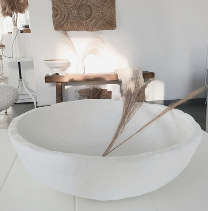 XL papier-maché schaal