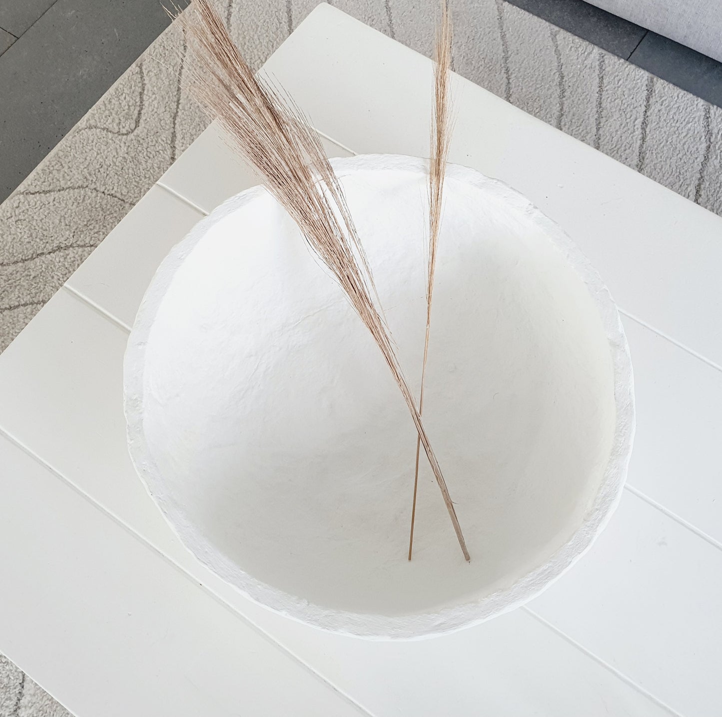 XL papier-maché schaal